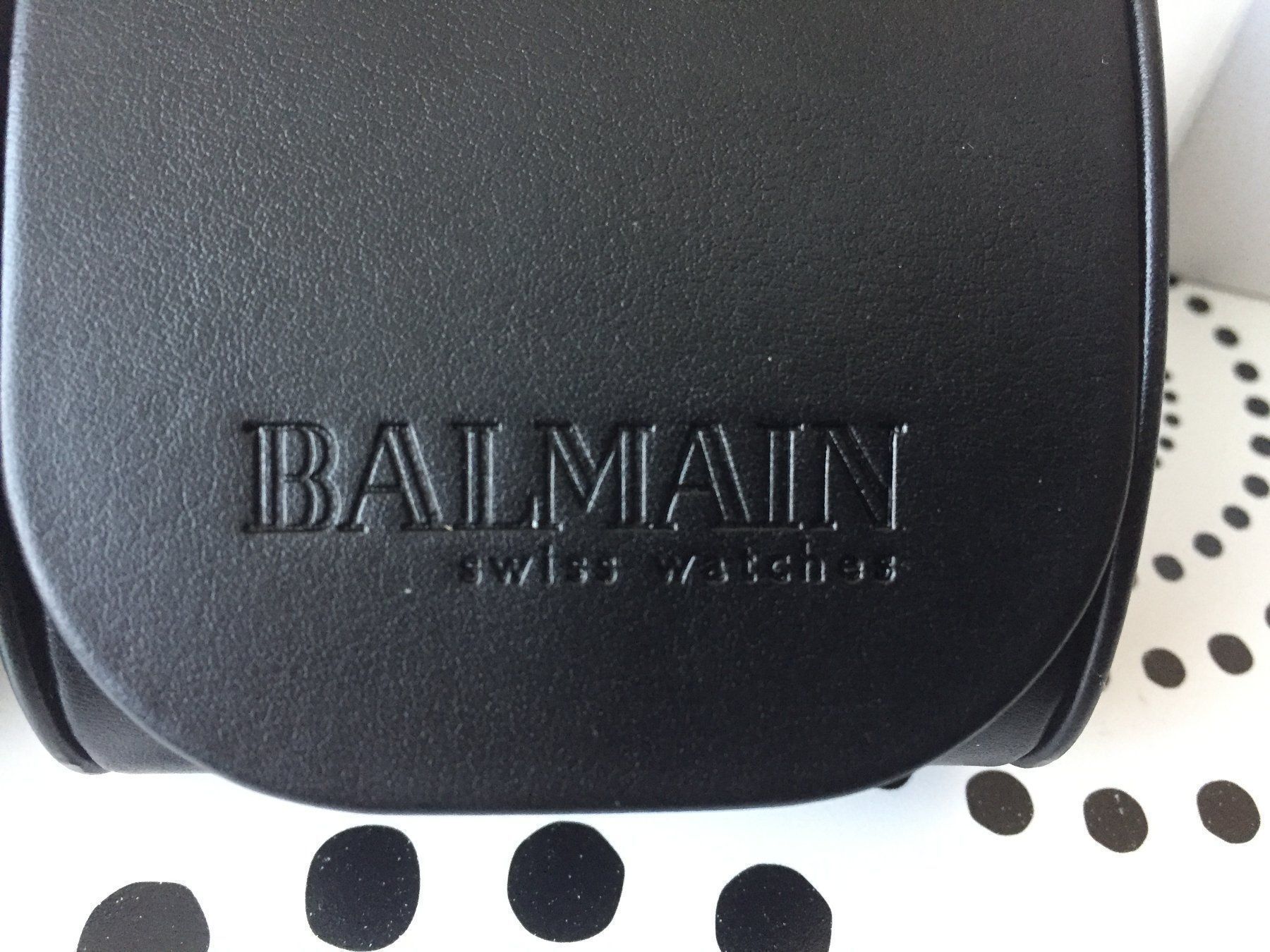 Balmain Scatole porta orologi: PIERRE BALMAIN ORIGINAL - WATCH CASE BOX ECRIN ETUI !!! – Nuovo (secondo la descrizione) da Epalinges venduto da dream-watch 4