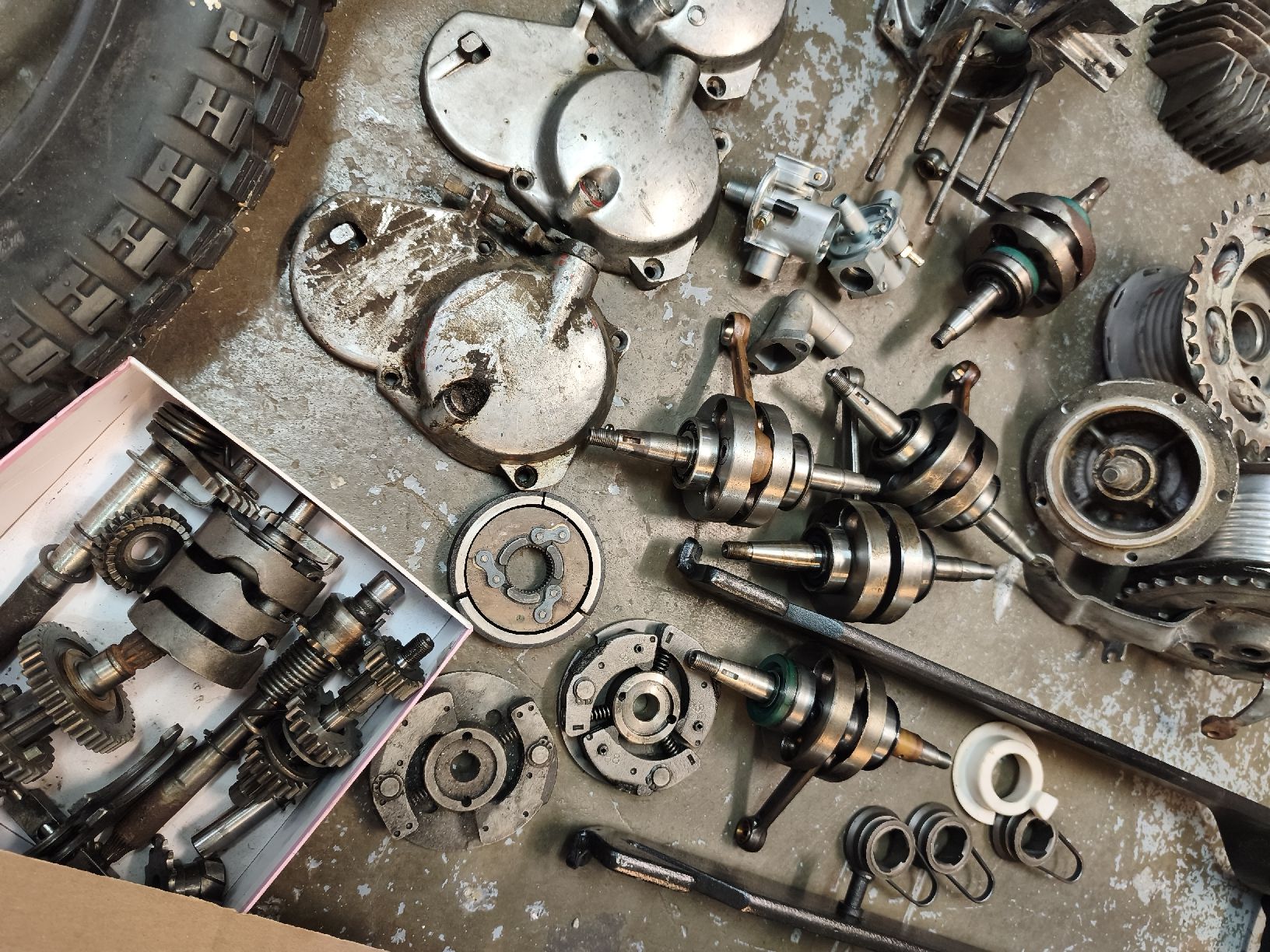 Puch Mofa-Ersatzteile: Auflösung Mofateile – Defekt aus Münchwilen TG von Denso33 8