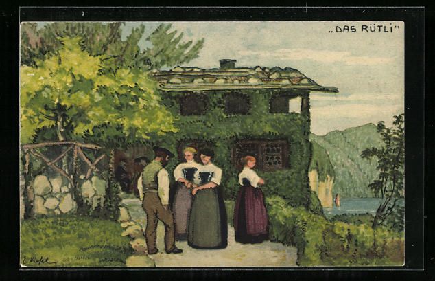 Cartoline postali: Schweizer Bundesfeier 1913, Anwohner ste – Usato da Berlin venduto da bartko-reher