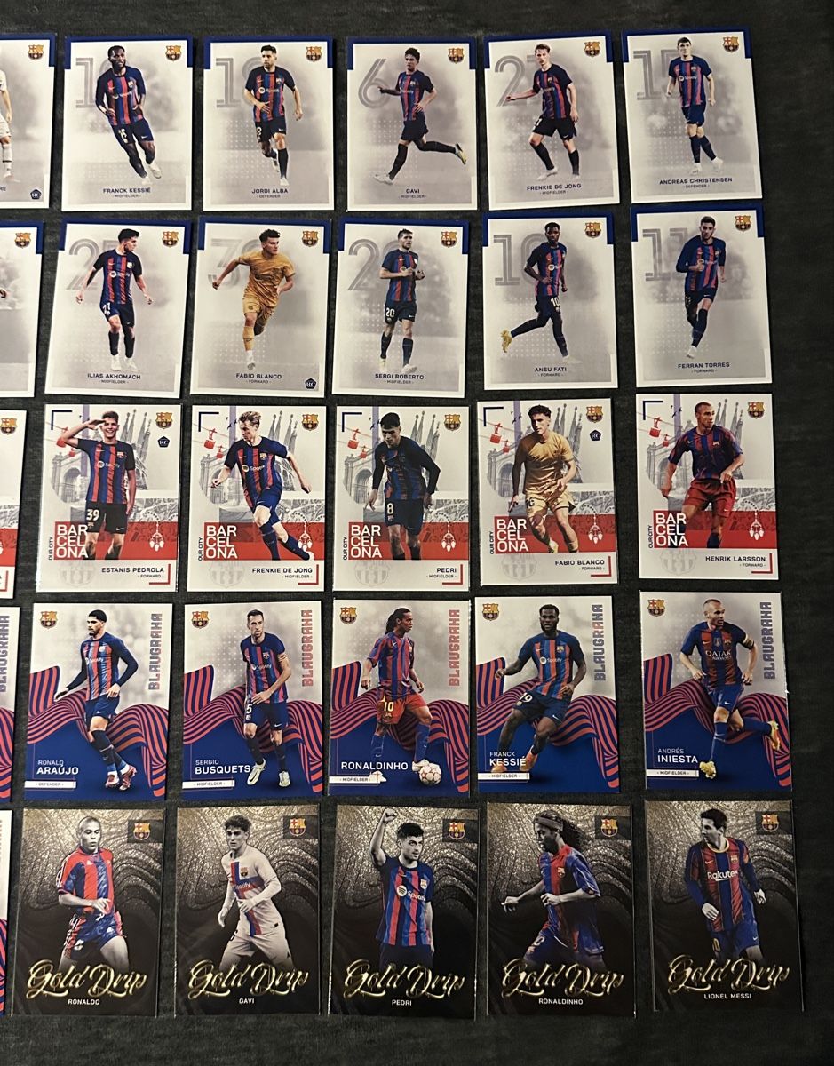 Topps Carte collezionabili: BARCELONA FC TEAM SET SAMMLUNG 2023 – Nuovo (secondo la descrizione) da Binz venduto da Cediboy 2