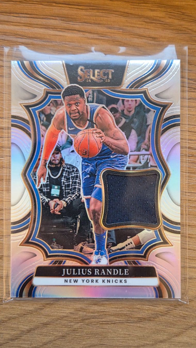 Panini Sammelbilder & Trading cards: 2024 Panini - Prizm Select - Patch - Silver - Julius Randle – Neu (gemäss Beschreibung) aus Stans von PokeStore_MY 1