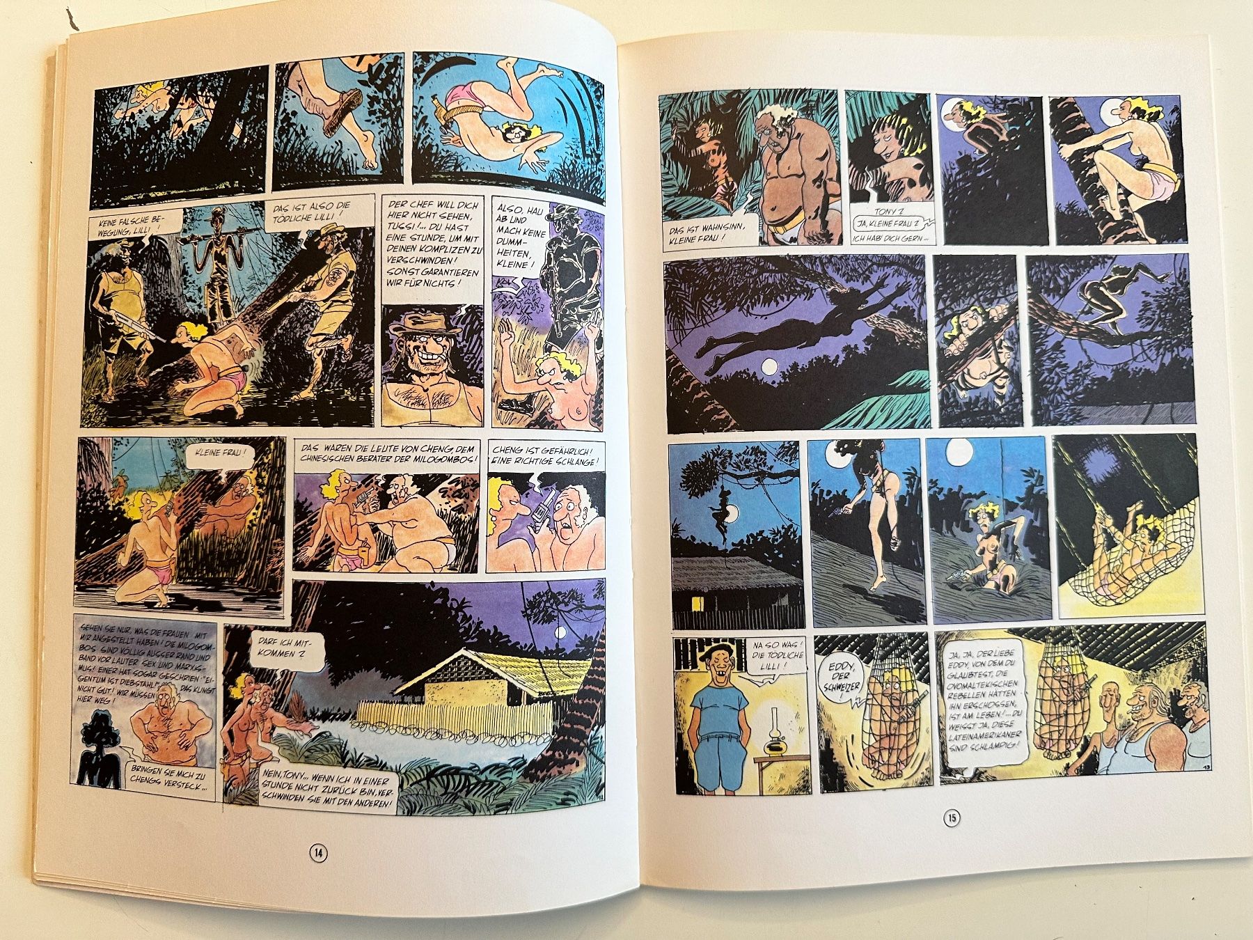 Fumetti: LAUZIER - TÖDLICHE LILLI - SOFTCOVER – Usato da Münsingen venduto da Ganjam 5