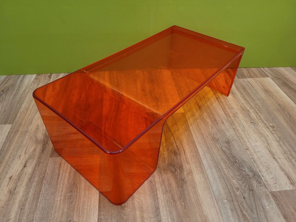 KARTELL USAME Table Couchtisch Clubtisch Acryl Tisch orange Kaufen