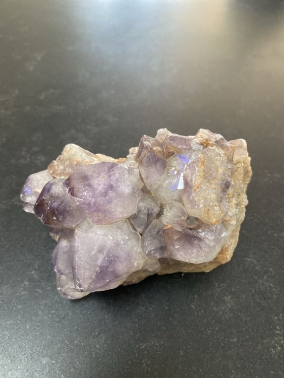 Amethyst Kristallstufe 850 g – gr. Kristalle – 12cm (Gebraucht) in ...