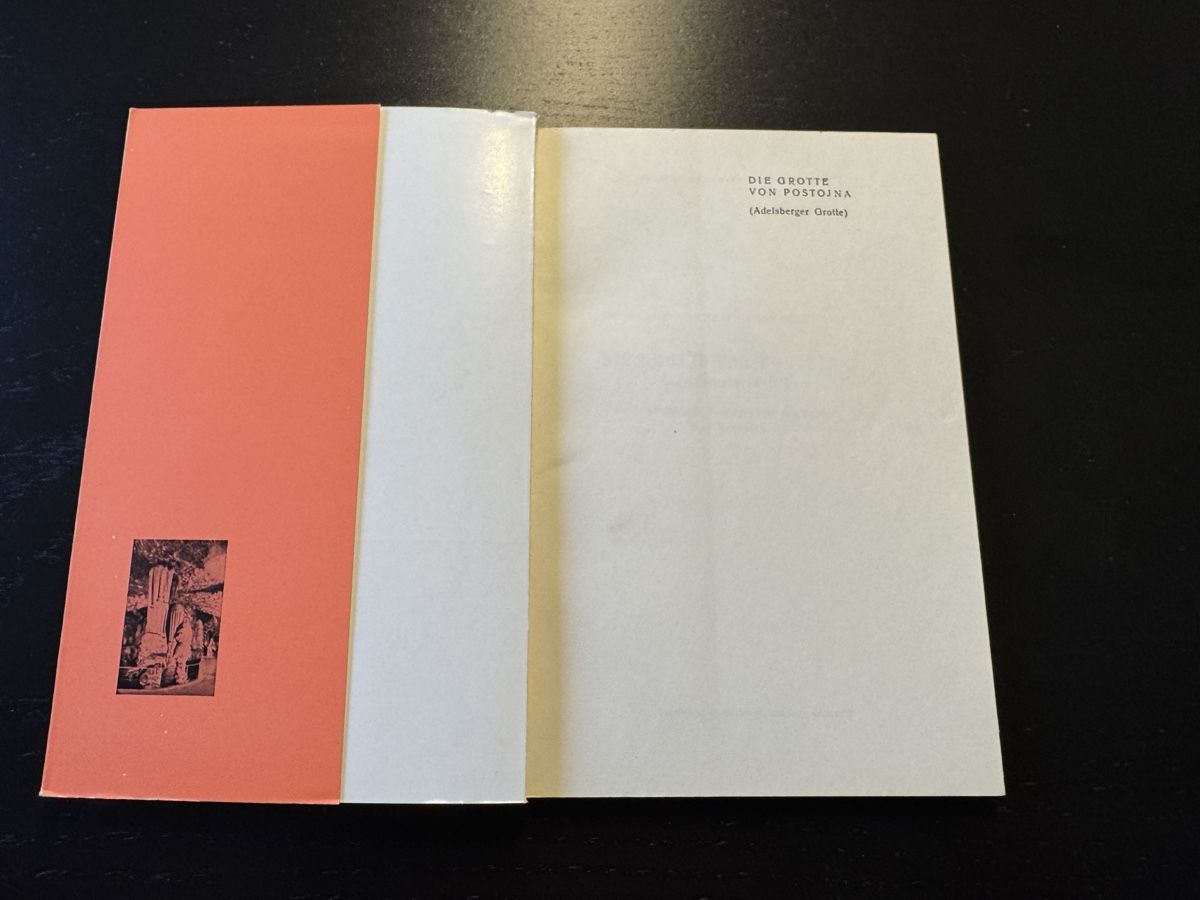 Libri: Die Grotte von Postojna - Reiseführer Slowenien – Usato da Erstfeld venduto da Mario_boe0 1