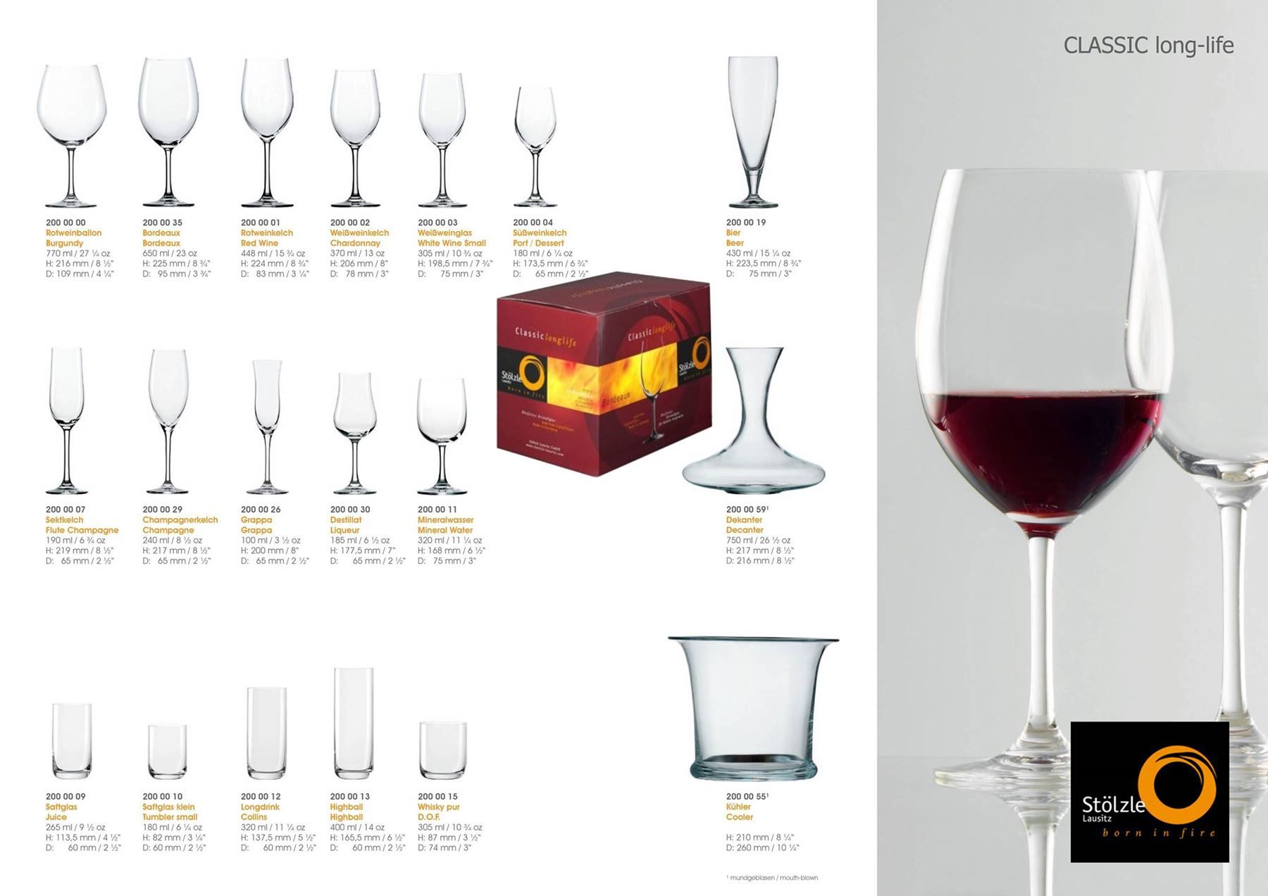 Gläser: Glas, CLL, 6x Rotweinballon Gläser, 770 – Neu und originalverpackt aus Wettingen von kochshop 3