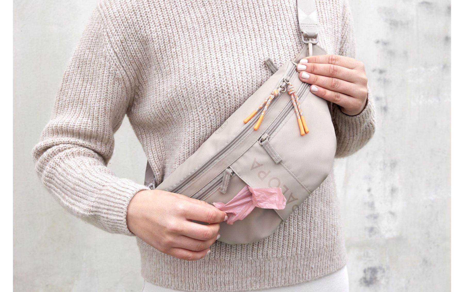 Taschen für Damen: Palopa Snack-Tasche Emma Taupe – Neu (gemäss Beschreibung) aus Brittnau von Arves 7