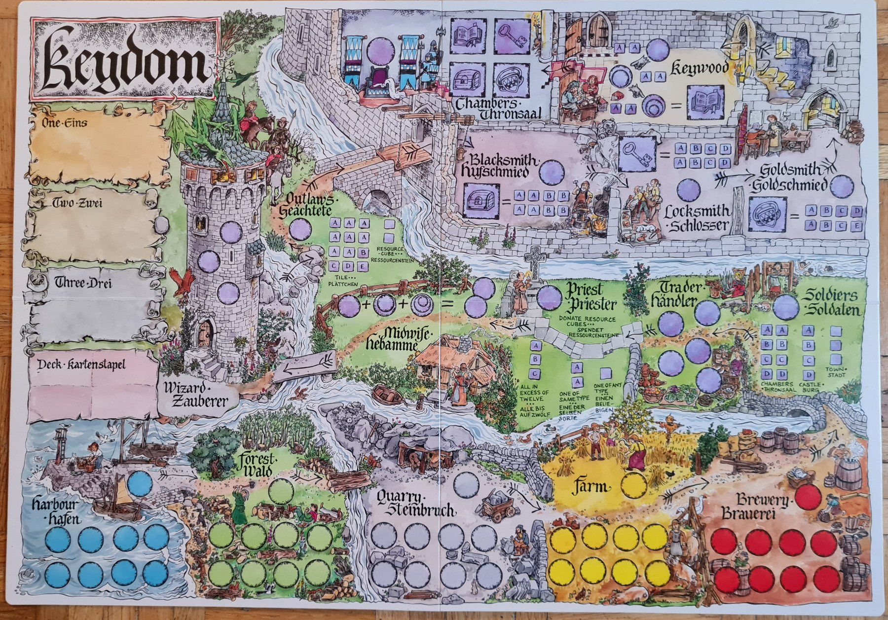 Giochi: Brettspiel "Keydom" – Usato da Zürich venduto da Desmond01 1