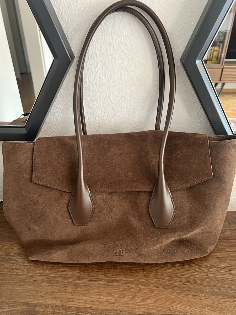 Alemi Borse da donna: ALEMI/AMELI IDA in Braun Suede mit Originalverpackung – Nuovo (secondo la descrizione) da Oberengstringen venduto da sel_k