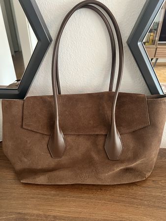 ALEMI/AMELI IDA in Braun Suede mit Originalverpackung