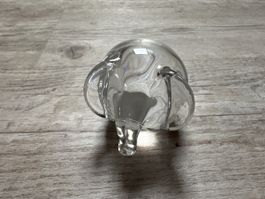 Elefant aus Glas - Super Zustand, 0,543 kg, Villeroy & Boch