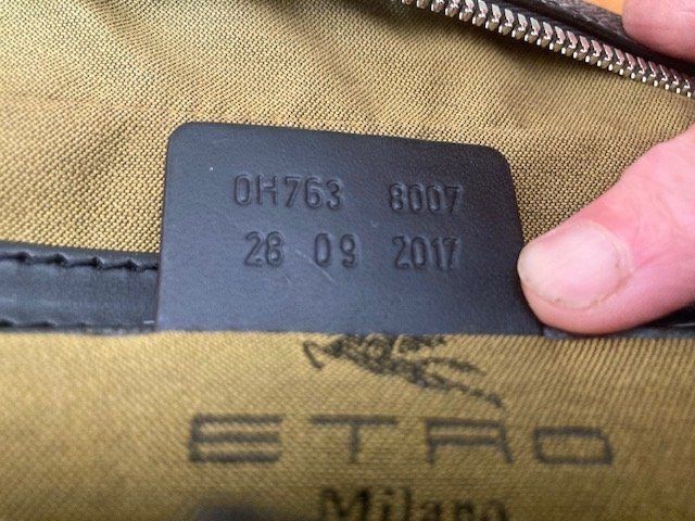 Etro Valigie & Borse: Etro Akten- und Laptop Tasche – Usato da Winterthur venduto da mona157 9