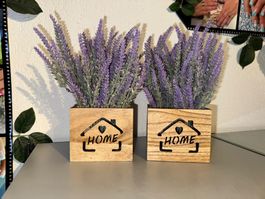 2 künstliche Lavendel Dekoration