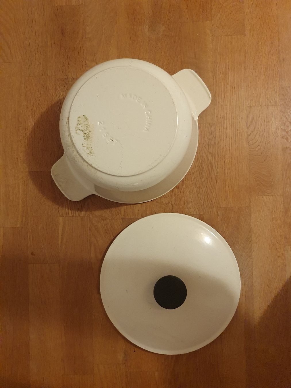 Pentole: Cream Enamel Cast Iron Pot – Usato da Sirnach venduto da eftix 2