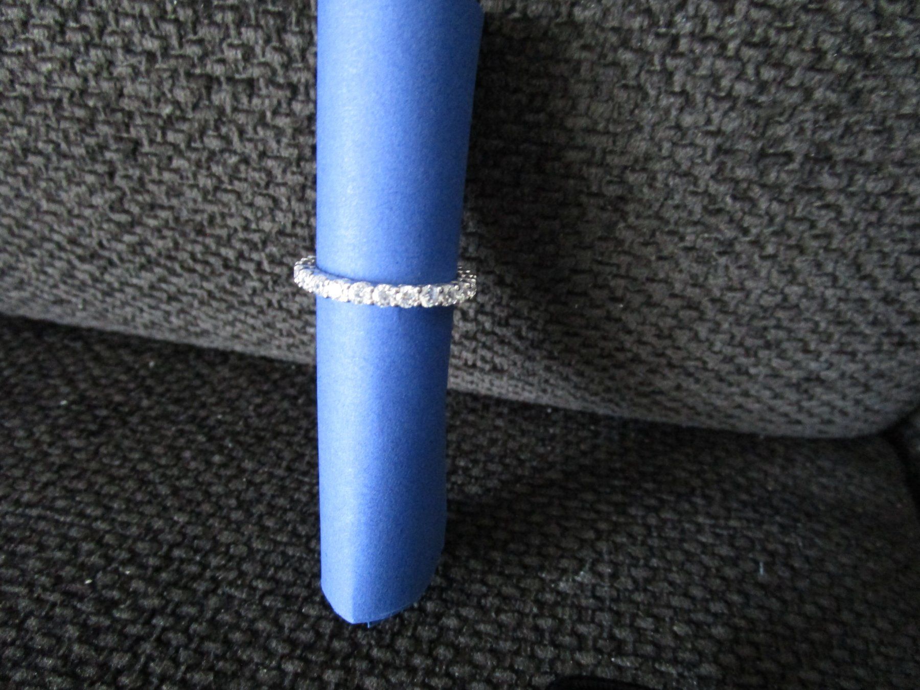 Ringe: Memory Eternity Ring Zirkonia 925 Silber Tchibo Gr. 18 – Gebraucht aus Volketswil von Megaissimo 1