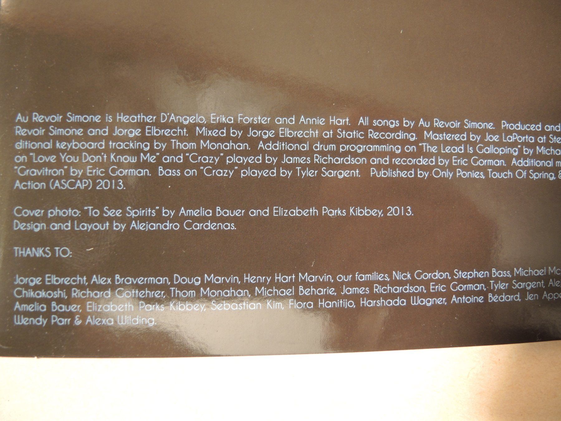 CD: CD - Au Revoir Simone - Move In Spectrums (CD) – Usato da Rorschach venduto da maeck8 2