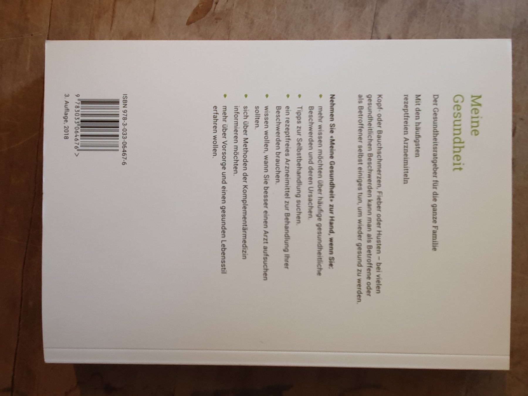 Libri: Meine Gesundheit – Usato da Zürich venduto da loosebone 1