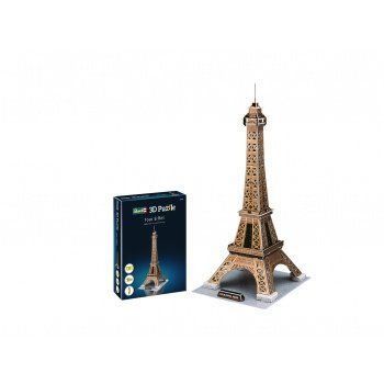 Puzzle: The Eiffel Tower 3D Puzzle - 39pc – Nuovo e nell'imballaggio originale da Hochdorf venduto da ruest-online