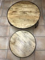 Salontisch, 2er Set, Holz/Metall, Guter Zustand!
