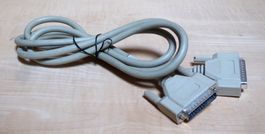 Kabel seriell/paraRS 232 Stescker 25-polig M/M