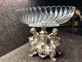 Baccarat Milieu de Table - Tafelaufsatz mariage Putti