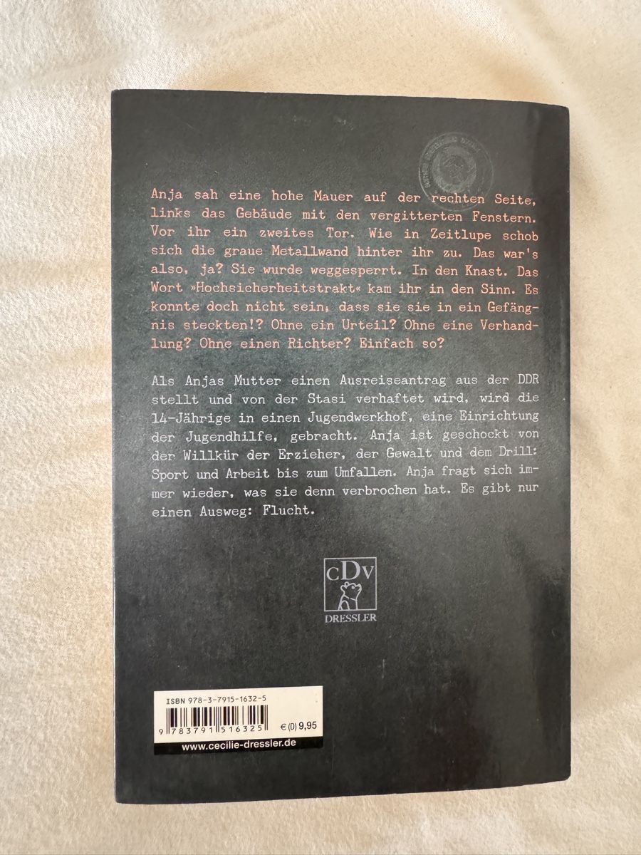 Bücher: Buch 'Weggesperrt' Grit Poppe – Gebraucht aus Richterswil von Manu55555 1