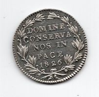 (1615) Zürich 20 Batz 1826 stgl, Silber