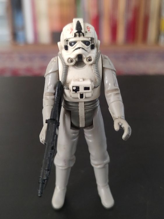 Figurine Star Wars Vintage Kenner - AT-AT Commander 1980 - Visage Pale Complet
