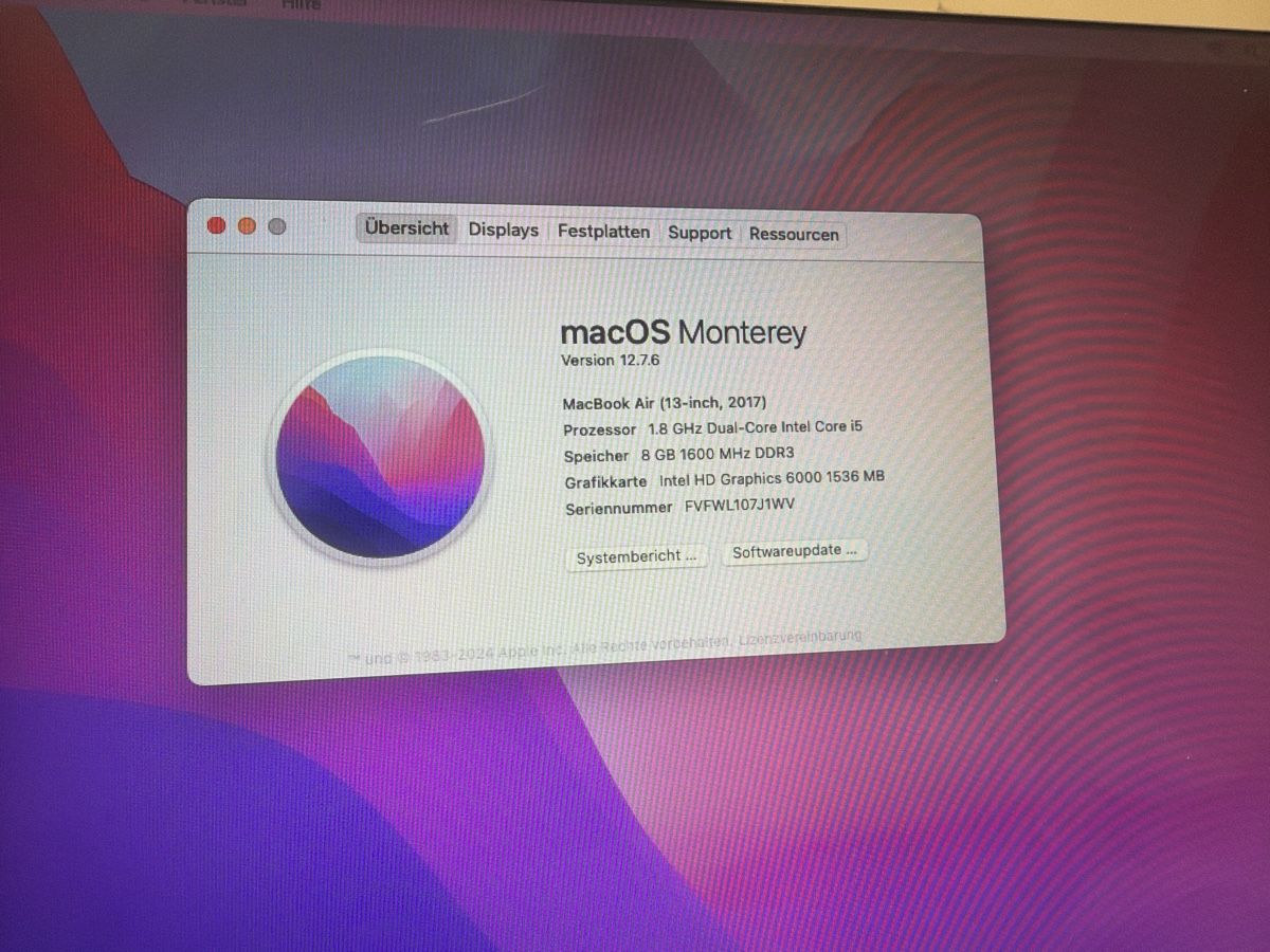 Apple Notebooks: Macbook Air 13 – Gebraucht aus Baden von noli.r 3