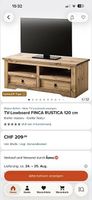 TV Lowboard Kiefer massiv Natur