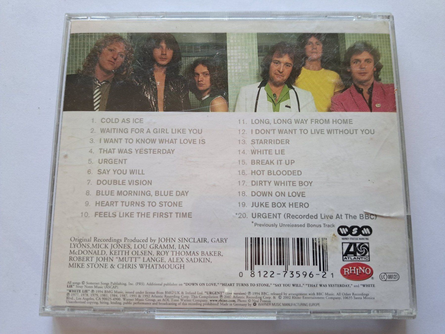 CD: Cd Foreigner - The Definitive – Usato da Pully venduto da bro_n52j 1