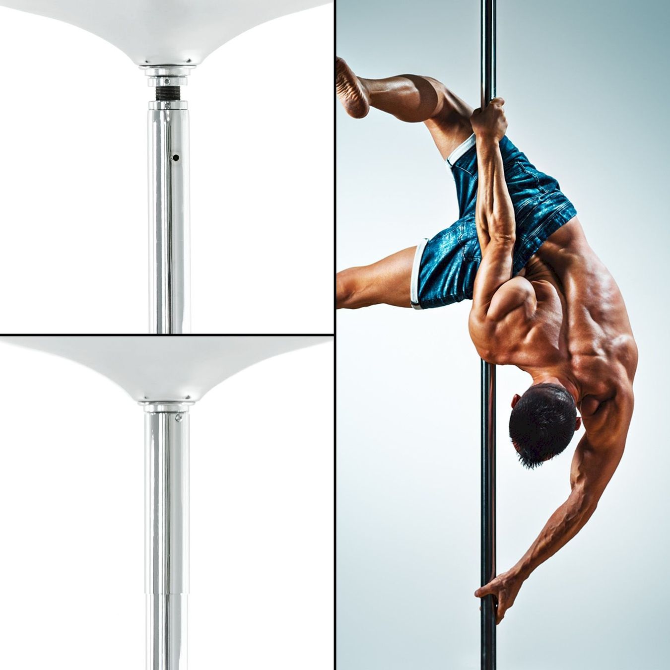 Hometrainer: LUXTRI Pole Dance Profi Tanzstange – Nuovo e nell'imballaggio originale da Bottighofen venduto da zaap 6
