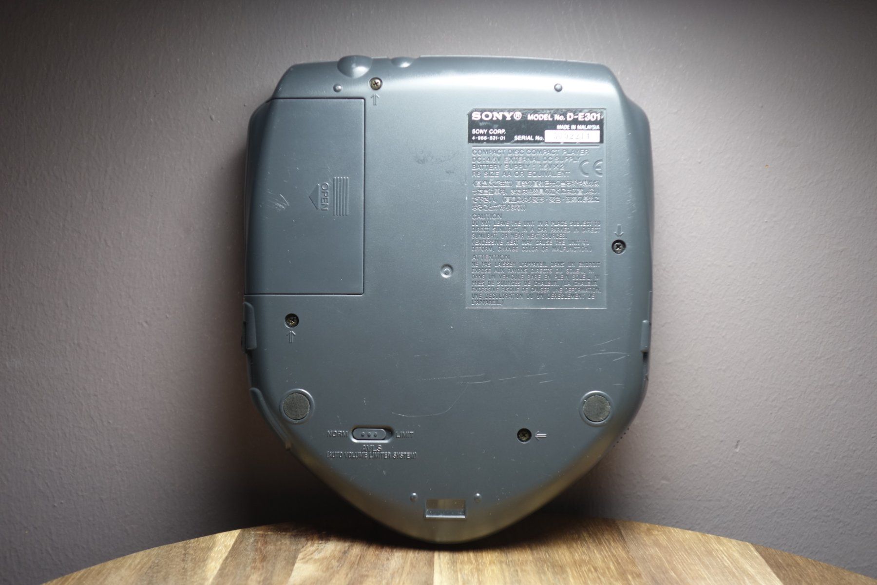 Sony Lettore multimediale portatile: Sony Discman D-E301 – Usato da Bern venduto da Phandora 1