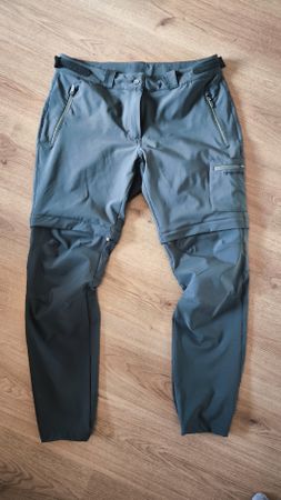 Twentyfour Softshell Zip-Off Wanderhose 42 L - neu