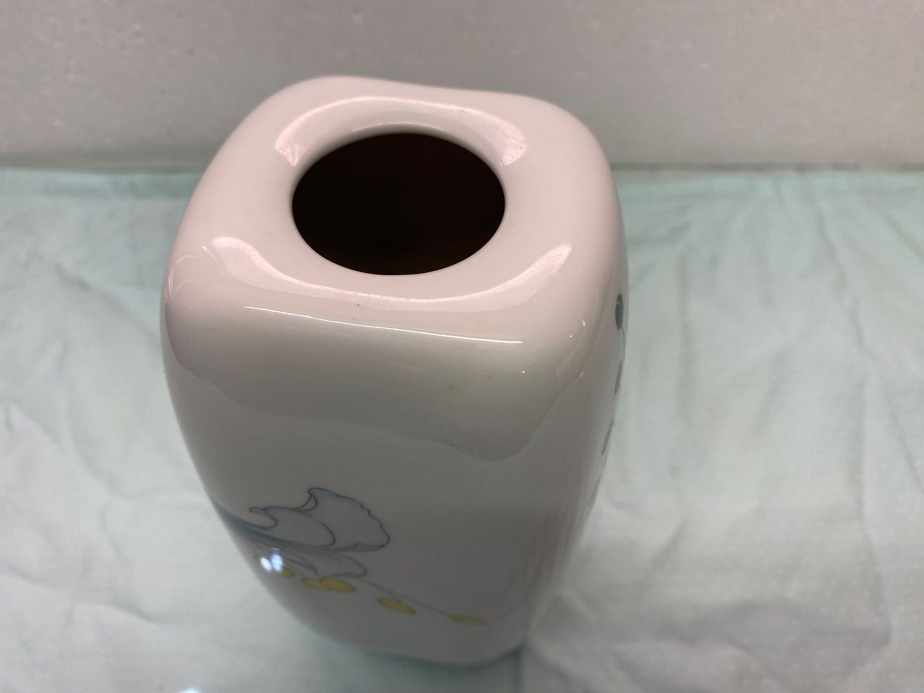 Vasi & Recipienti: Schöne Leonardo Vase mit Frühlingsblumen-Motiv - – Usato da sursee venduto da trilli-tralli 6
