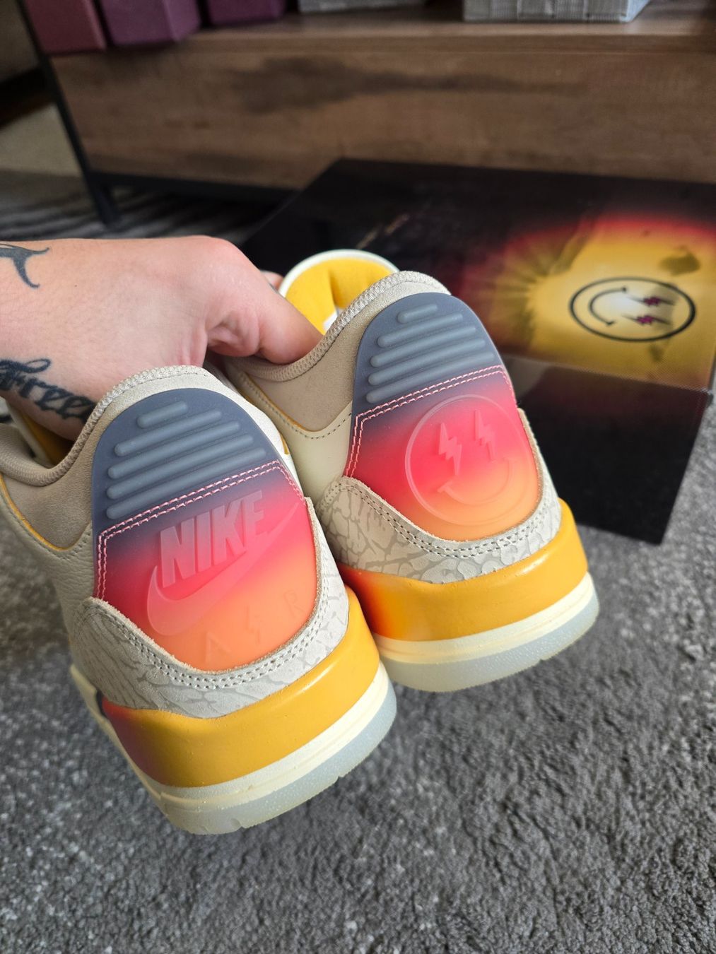 Scarpe da uomo: Jordan 3 j.Balvin medellin – Usato da Bôle venduto da A_Kickstory 3