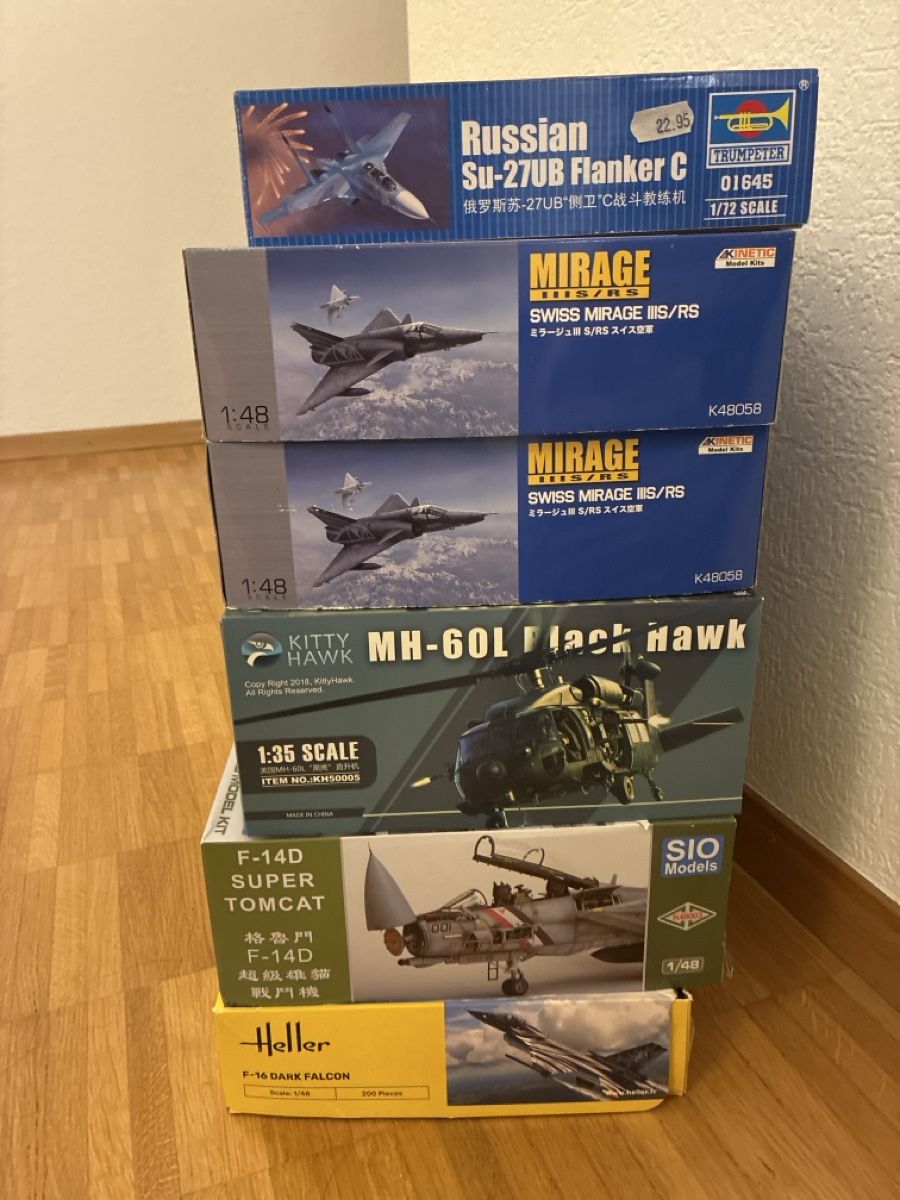 Modellbausätze & Standmodelle: Flugzeug Modelbau – Neu (gemäss Beschreibung) aus Winkel von flyfrc 4