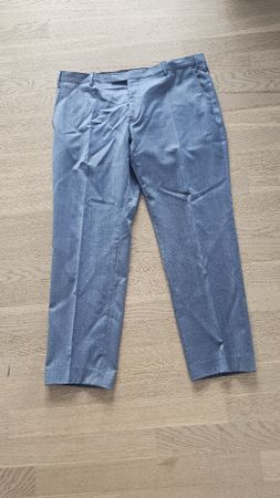 Herren Anzughose blau klassischer Schnitt guter Zustand