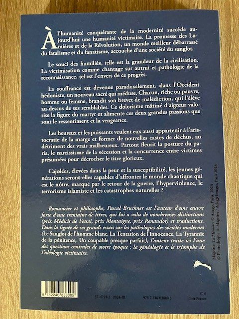 Libri: Pascal Bruckner "Je souffre donc je suis" – Nuovo (secondo la descrizione) da Les Ponts-de-Martel venduto da Jolisa 1