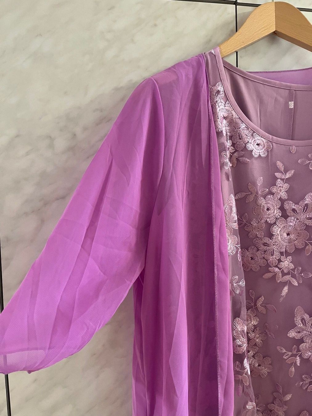 Vestiti: Chiffonkleid in zwei Teilen – Nuovo (secondo la descrizione) da Niederbuchsiten venduto da Seefeld01 3