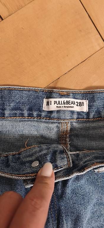 Jupes: Pull&Bear Jeans-Minirock blau  Grösse M – D'occasion à Schaffhausen par wanno 2