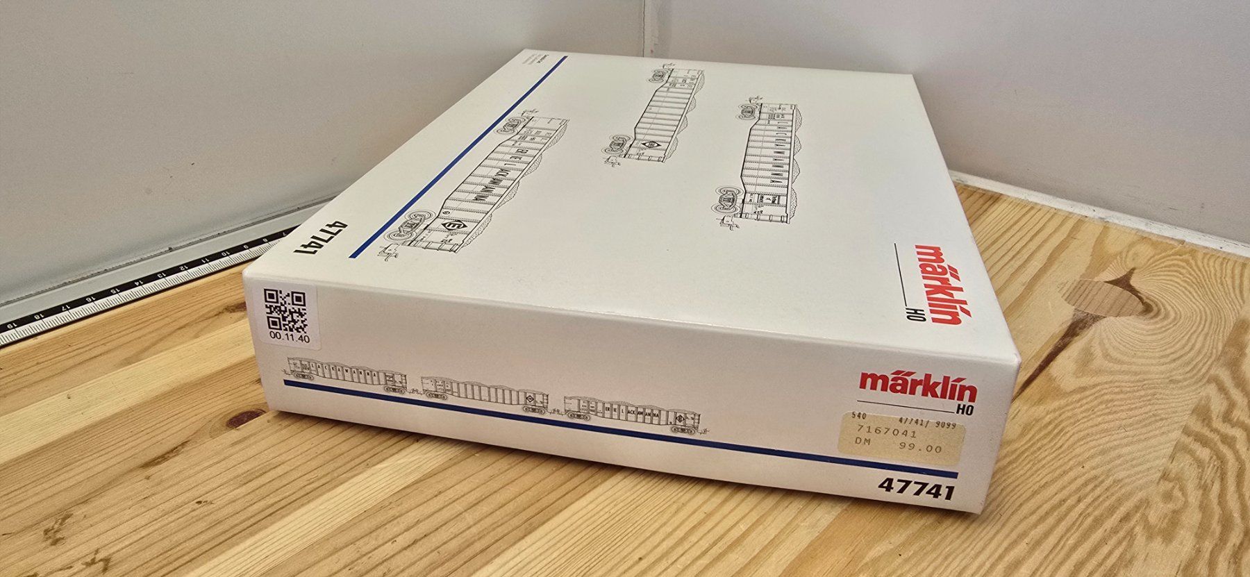Märklin Modellini di ferrovie: Märklin 47741 Wagen-Set ´Anthrazitkohle-Transport´ – Nuovo (secondo la descrizione) da Büsserach venduto da ModellbahnDepot 8