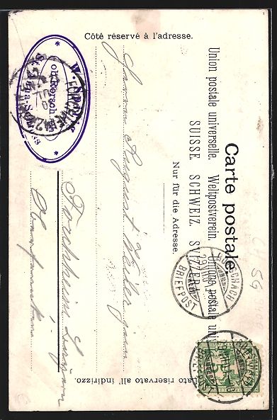 Cartes postales: Litho Rorschach, Das St. Anna-Schloss – D'occasion à Berlin par bartko-reher 1