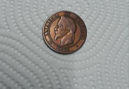 Dix Centimes "Napoleon III" 1862