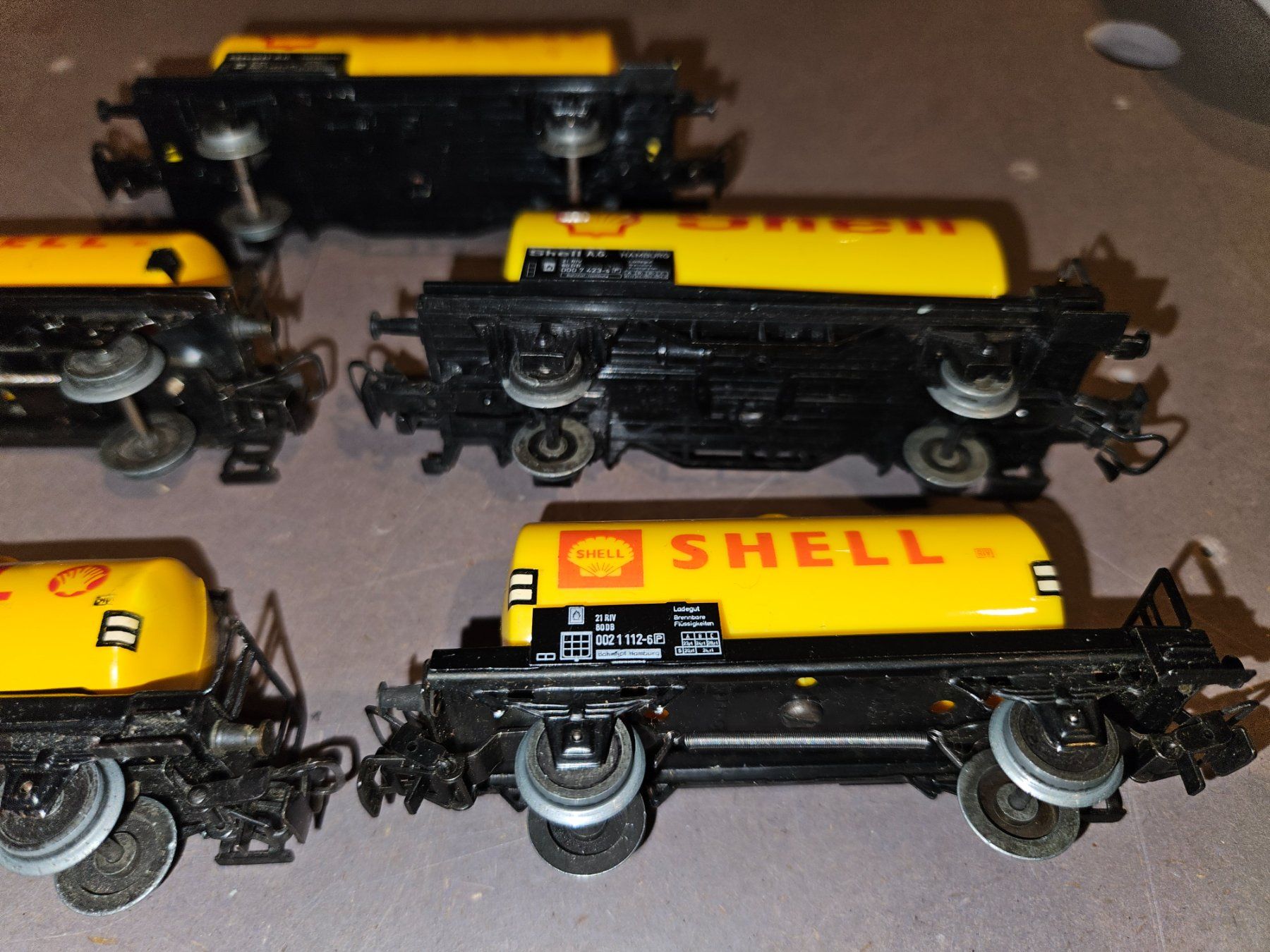 Märklin Modellini di ferrovie: Märklin Kesselwagen Shell ohne OVP – Usato da Bern venduto da lukas90pilze 4