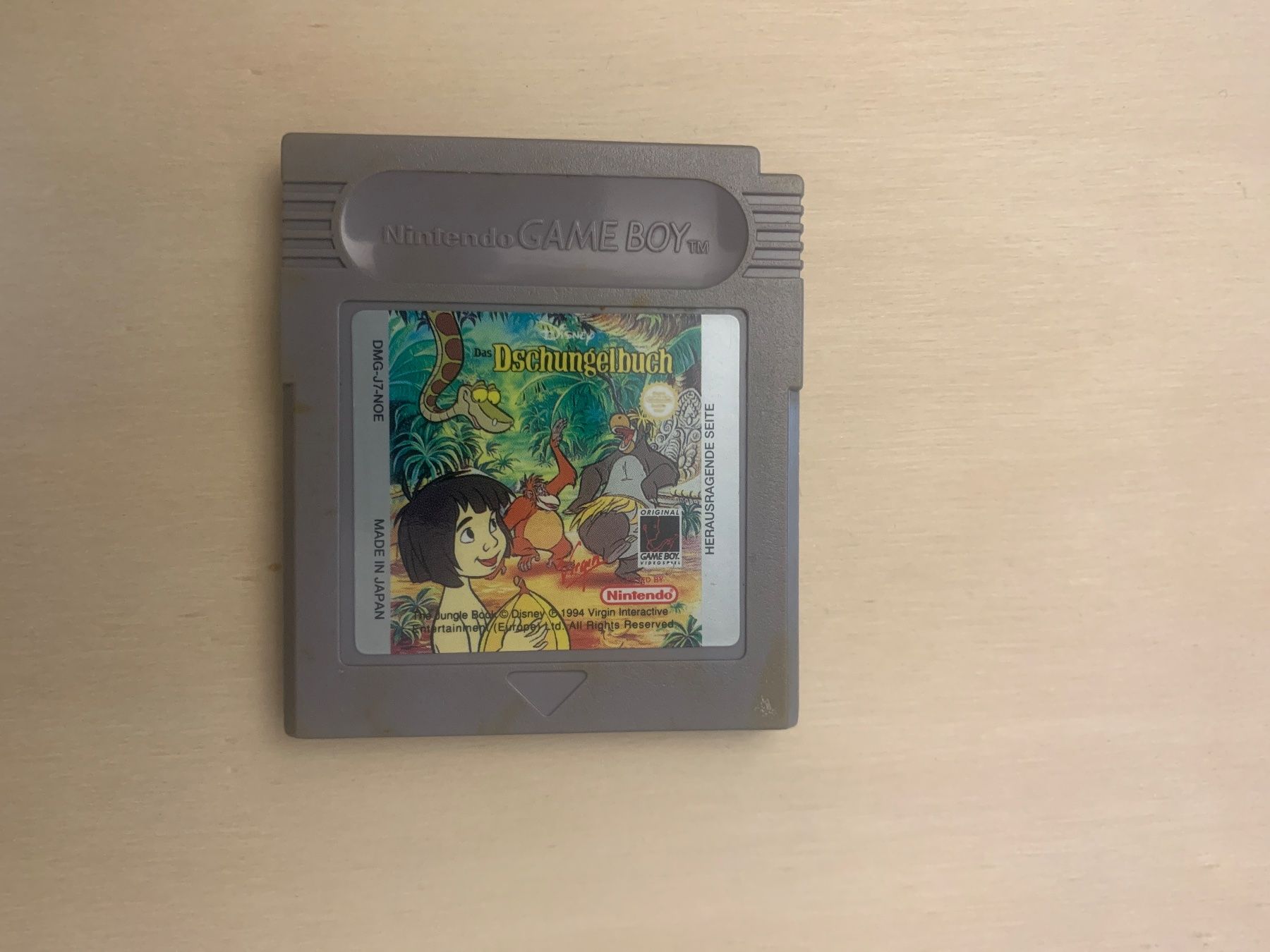 Giochi: Dschungel Buch für Gameboy – Usato da Gebenstorf venduto da RetroFuture