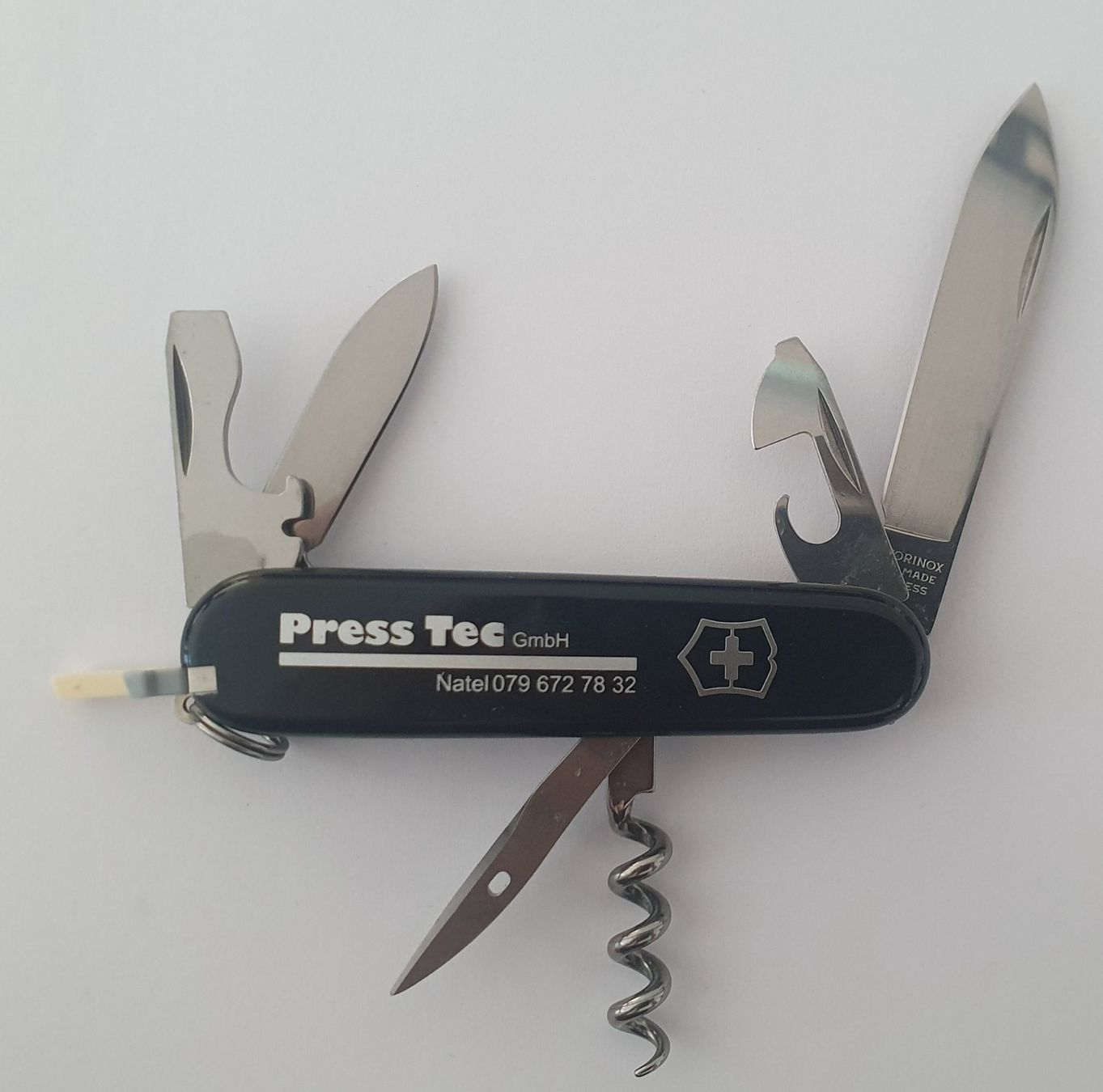 Victorinox Taschenmesser: 3 Victorinox Sackmesser mit Logo – Gebraucht aus Härkingen von MarianneSi 3