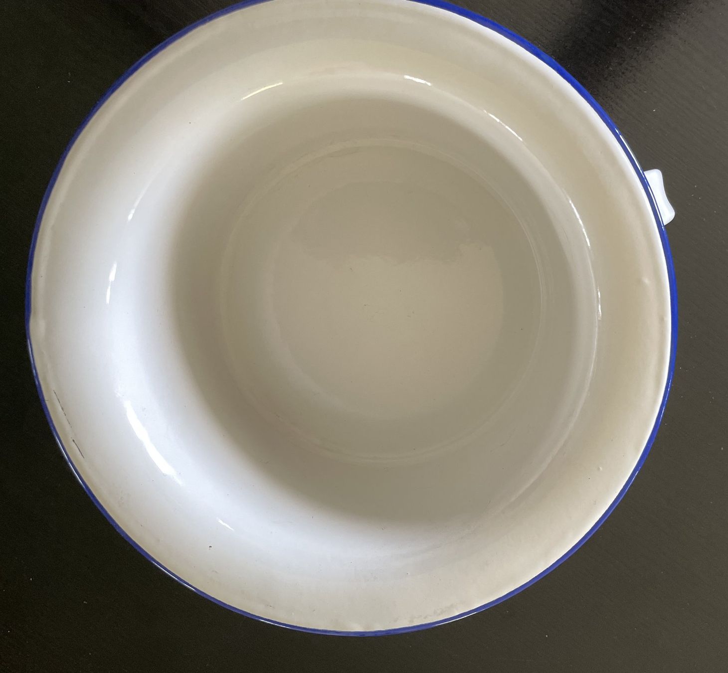 Casseroles: Nachttopf Topf emailliert weiss Deko Geschenk Nostalgie – D'occasion à Oftringen par allesmeins 3