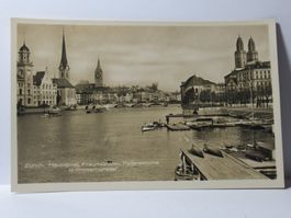 Zürich , Hauptpost , Fraumünster , Peterskirche