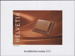 2001: ungebrauchte VIGNETTE aus Jahresbuch "SCHOGGI"